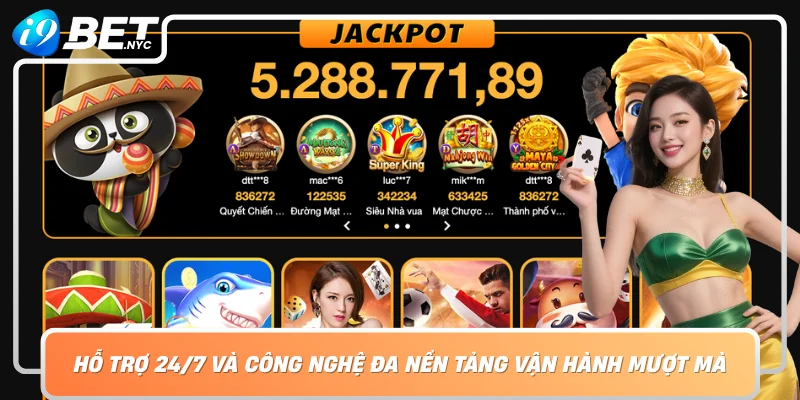 Hỗ Trợ 24/7 Và Công Nghệ Đa Nền Tảng Vận Hành Mượt Mà